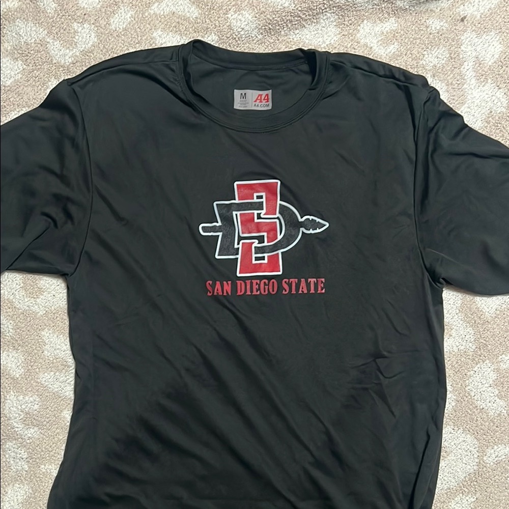 San Diego State Black Men's Shirt